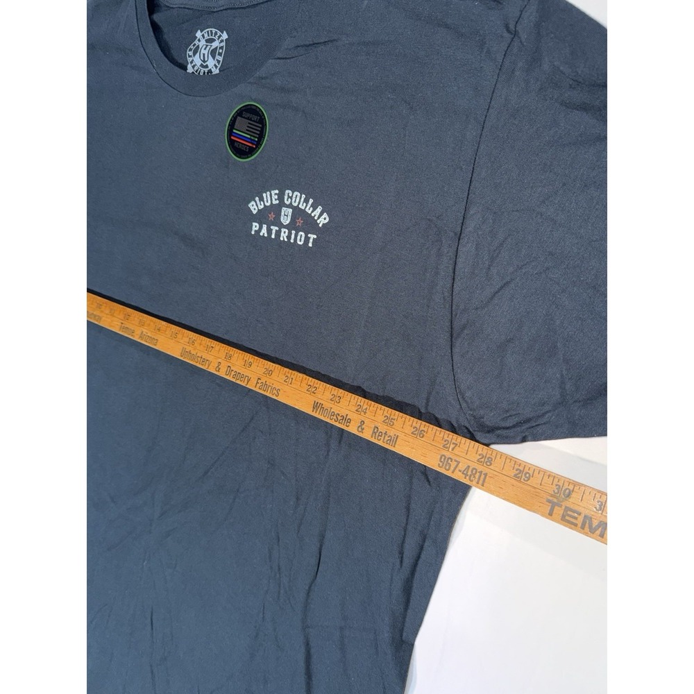 Howitzer Style Men's T-shirt Blue Collar Patriot Military Grunt MFG - Picture 5 of 6